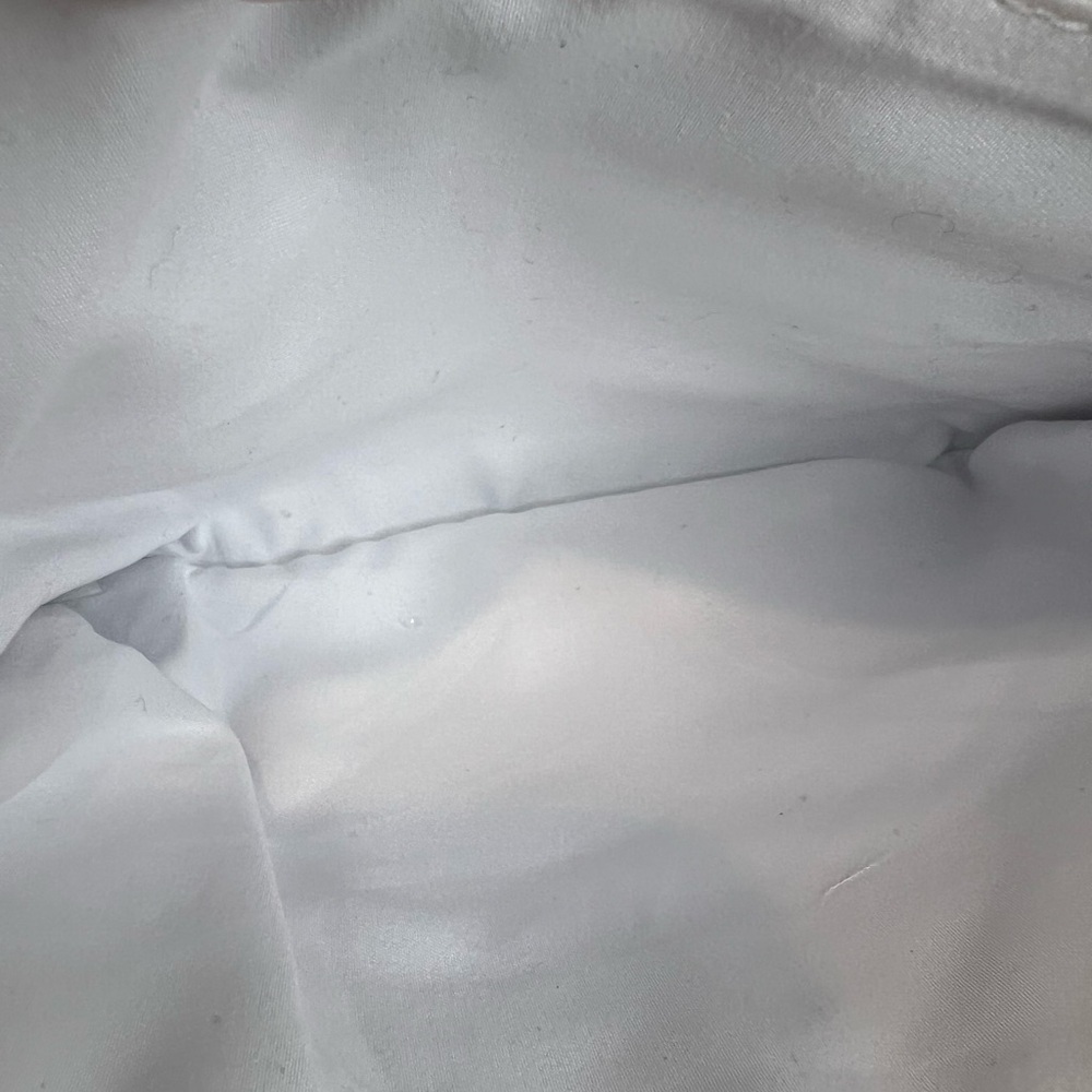 CHLOE PARFUM PEACH PEBBLED LEATHER LARGE ZIP COSMETIC BAG - Picture 9 of 11